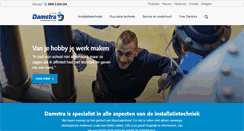 Desktop Screenshot of damstra.nl
